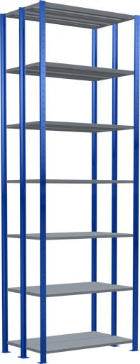 Actual product image Schulte Lagertechnik Double basic shelf MULTIplus150