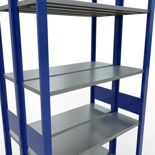 Actual product image Schulte Lagertechnik Double basic shelf MULTIplus150