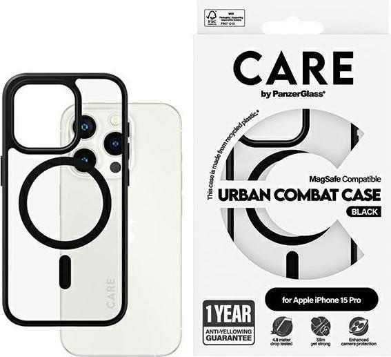 Immagine prodotto Care MagSafe nero di punta (Apple iPhone 15 Pro)