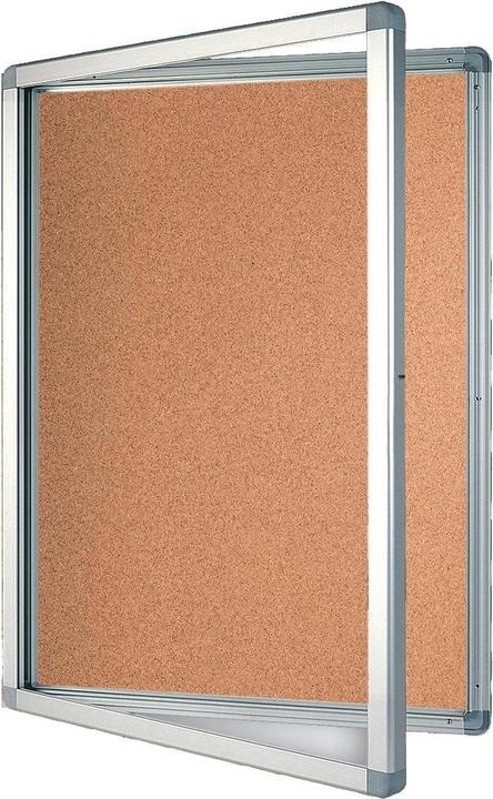Actual product image Franken Showcase 75x101.1x4.5cm outdoor pinable hinged door (Bulletin board)