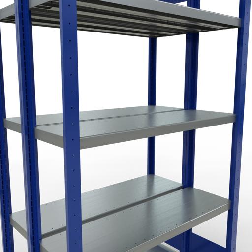 Actual product image Schulte Lagertechnik Double basic shelf MULTIplus250