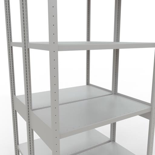 Actual product image Schulte Lagertechnik Double basic shelf MULTIplus250