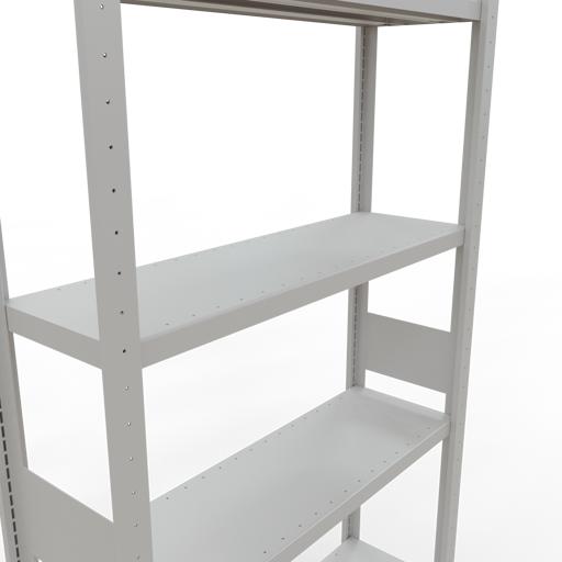 Actual product image Schulte Lagertechnik MULTIplus330 basic racking system with length ledgers