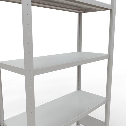 Actual product image Schulte Lagertechnik MULTIplus330 basic racking system with length ledgers