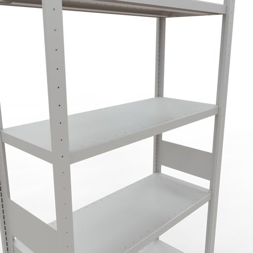 Actual product image Schulte Lagertechnik MULTIplus330 basic racking system with length ledgers