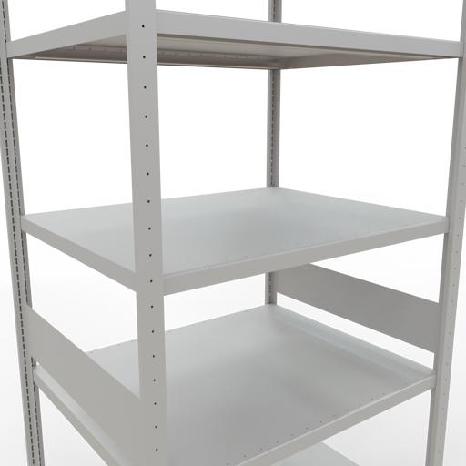 Actual product image Schulte Lagertechnik MULTIplus330 basic racking system with length ledgers