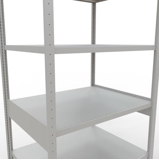 Produktbild Schulte Lagertechnik Stecksystem Grundregal MULTIplus330 mit Längenriegel