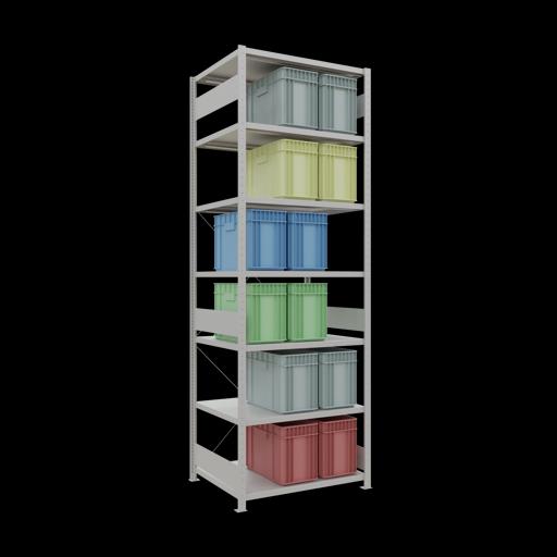 Image du produit Schulte Lagertechnik Système enfichable Élément départ MULTIplus330 avec entretoise croisée