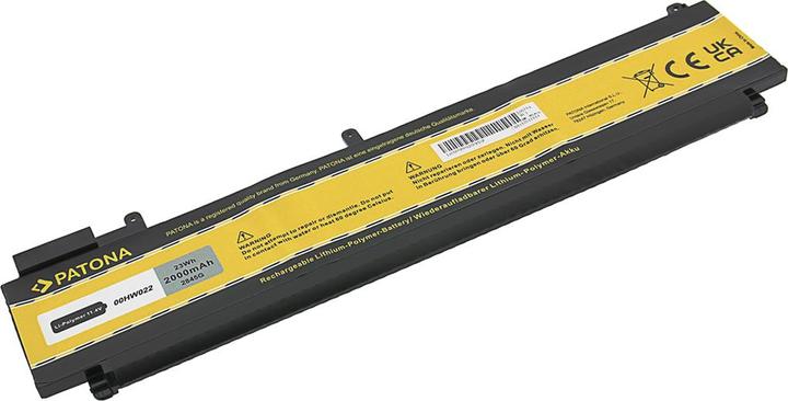 Produktbild Patona Akku f. Lenovo ThinkPad T460s 20FA/20F9 Thinkpad T470s 20HF/20HG 20JS/20JT 00HW022 von (1 Zelle, 2000 mAh)