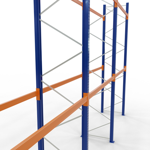 Immagine prodotto Schulte Lagertechnik Scaffale per pallet 3 campate á 2700 mm