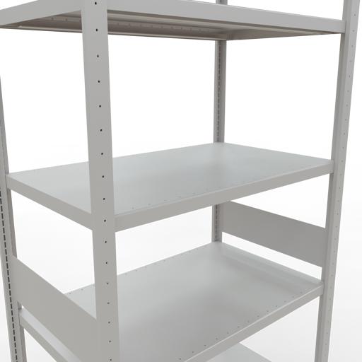 Actual product image Schulte Lagertechnik MULTIplus330 basic racking system with length ledgers