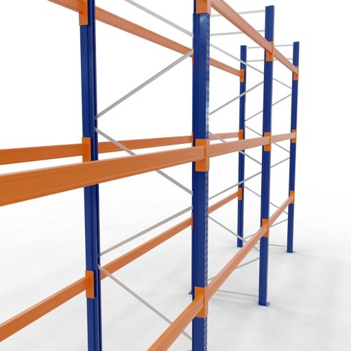 Actual product image Schulte Lagertechnik Pallet rack 3 bays á 2700 mm