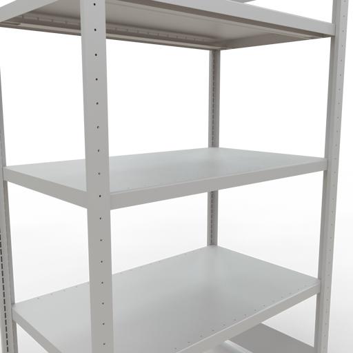 Actual product image Schulte Lagertechnik MULTIplus330 basic racking system with length ledgers