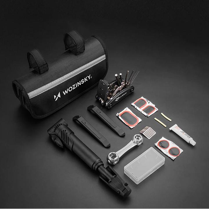 Productafbeelding Wozinsky WMZ-01N 16-in-1 Fahrrad-Multitool-Set – Schwarz