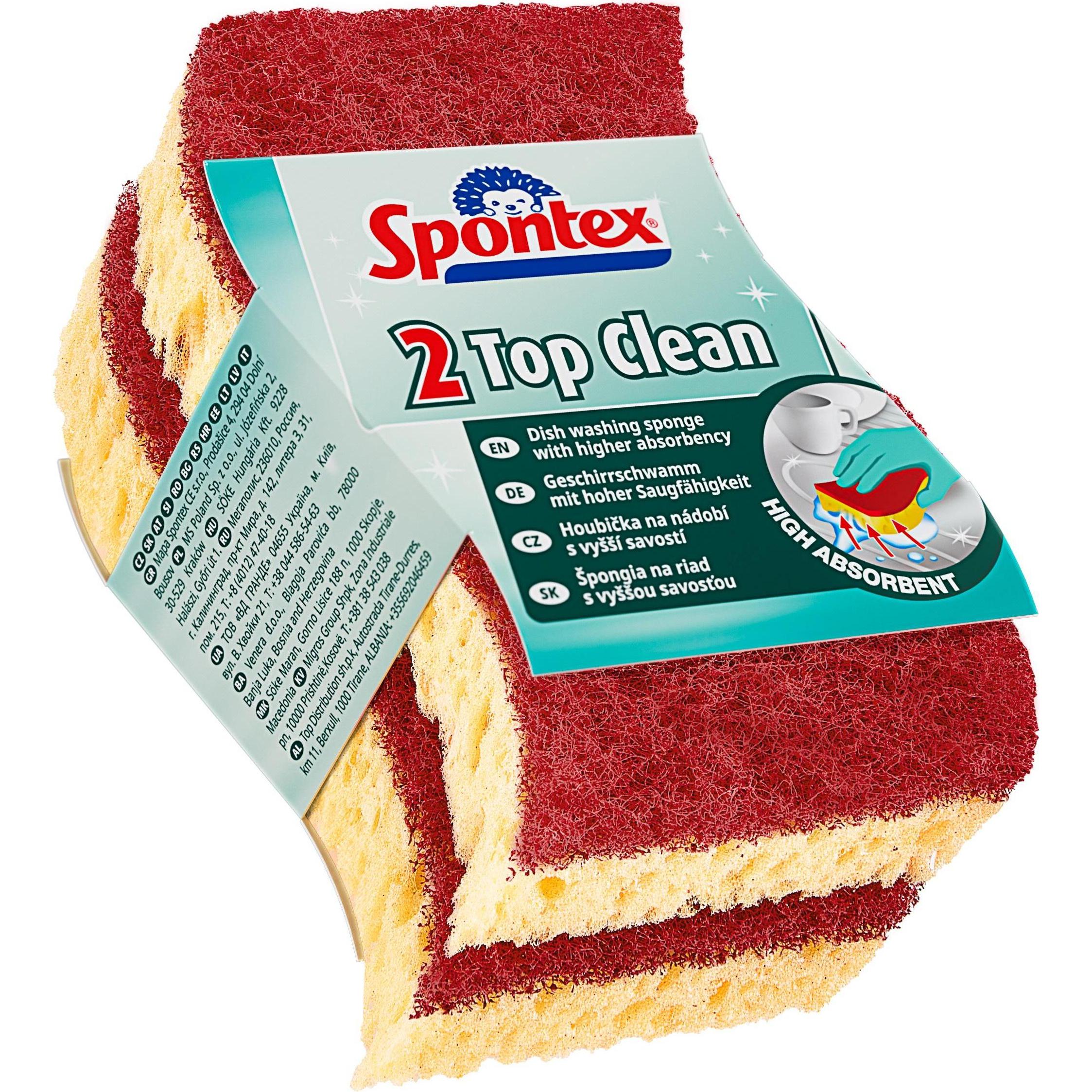 Spontex Spontexkempinės Top Clean. 2 Vnt (2 Stk.) (97070316)
