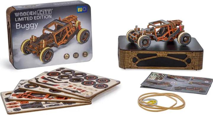 Actual product image WoodenCity WOODEN CITY 3D Wooden Car Puzzle – Buggy Limited Edition