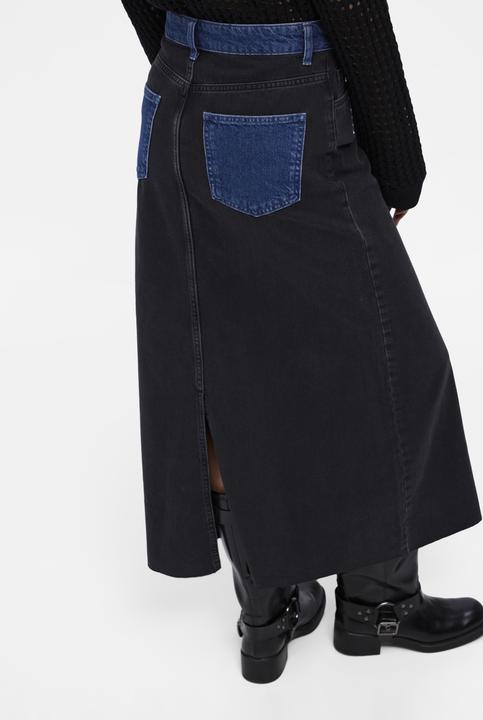 Image du produit Object OBJHARLOW Jupe en jean longueur (XS)