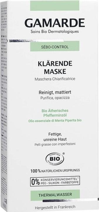 Actual product image Gamarde Clarifying BIO-Masket white clay & thermal water - 40g - (40 ml)