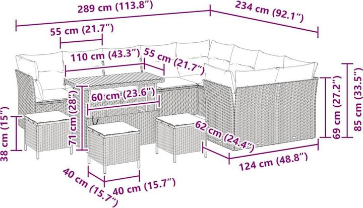 Produktbild vidaXL Naomi