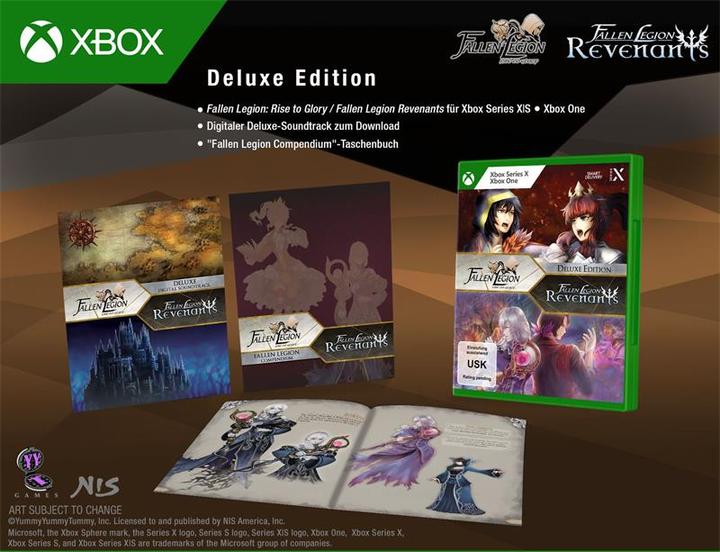 Immagine prodotto NIS Fallen Legion: Rise to Glory / Fallen Legion Revenants Deluxe Ed. (XSRX) (Xbox Series X, DE)