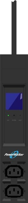 Actual product image Powerwalker Bluewalker PDU PHL03 16xC13