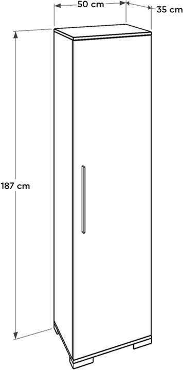Image du produit Kalune Design Judson (50 x 35 x 187 cm)