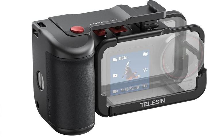Image du produit Telesin Street Photography Grip + Cage DJI Osmo Action 3/4/5
