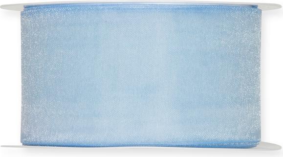 Halbach Organzaband, himmelblau