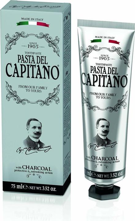 Image du produit Capitano Pasta del - 1905 dentifrice au carbone activé 75 ml (U) (75 ml)