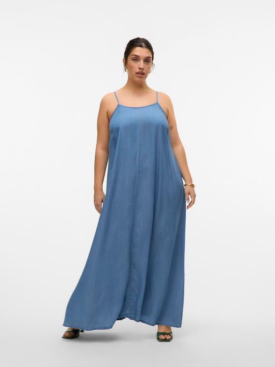 Actual product image Vero Moda VMCHARPER Langes Kleid Jeanskleid (50)