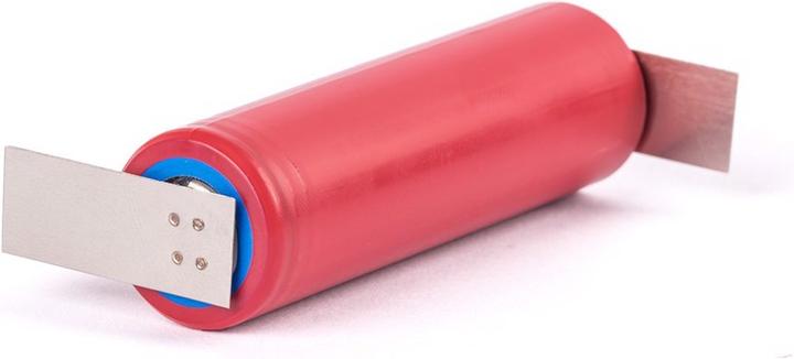 Immagine prodotto Sanyo Batteria NCR18650GA + etichetta a saldare U (1 pz., 18650, 3500 mAh)