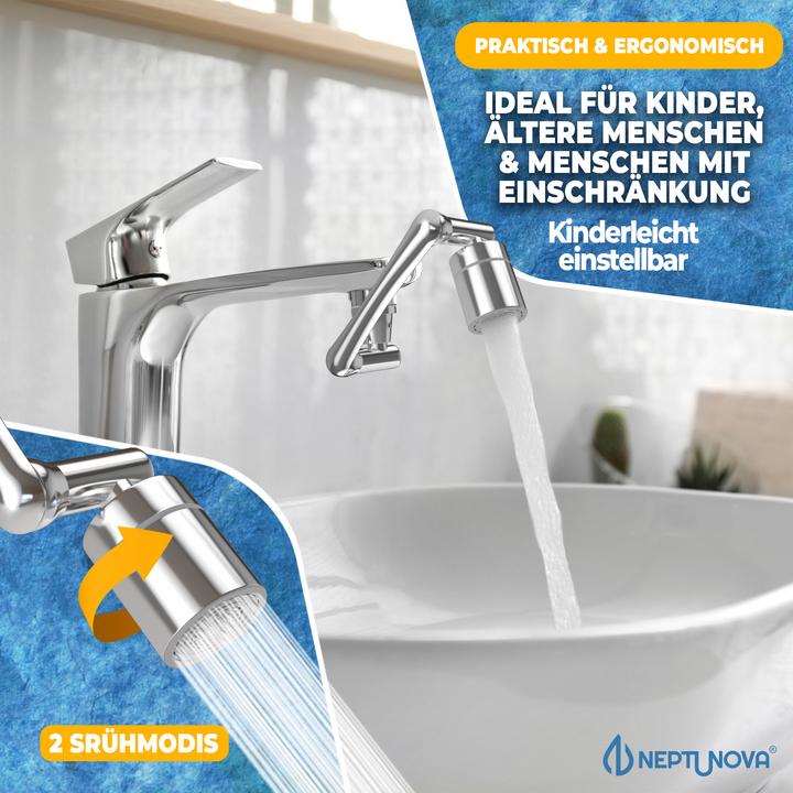 Actual product image Neptunova Swivel tap attachment