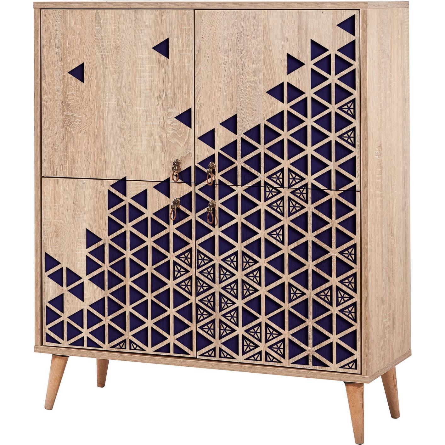 Hanah Home, Kommode + Sideboard, Naya (95 x 111 x 36 cm)