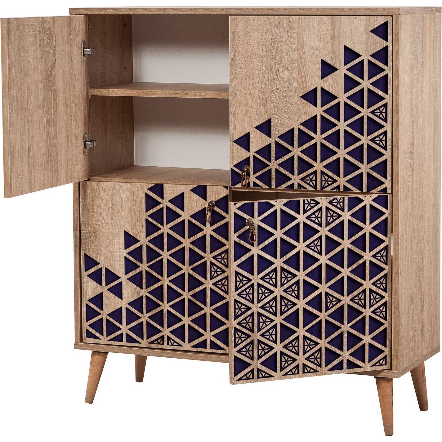 Thumbnail - Hanah Home, Kommode + Sideboard, Naya (95 x 111 x 36 cm)