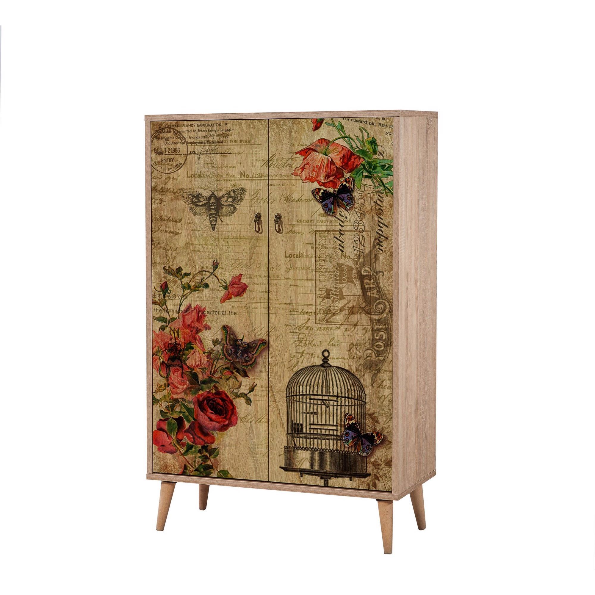 Hanah Home, Kommode + Sideboard, Aarya (80 x 127 x 36 cm)