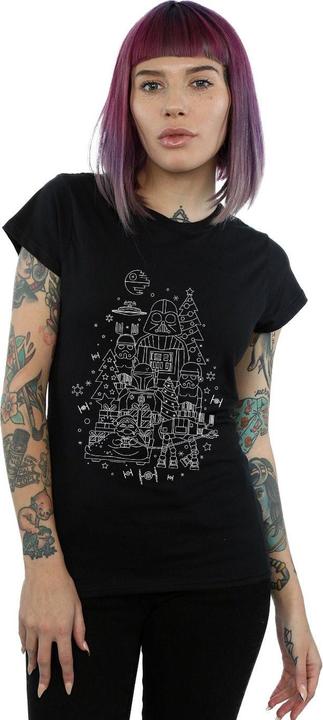 Image du produit Star Wars - T-shirt EMPIRE CHRISTMAS - Femme (S)