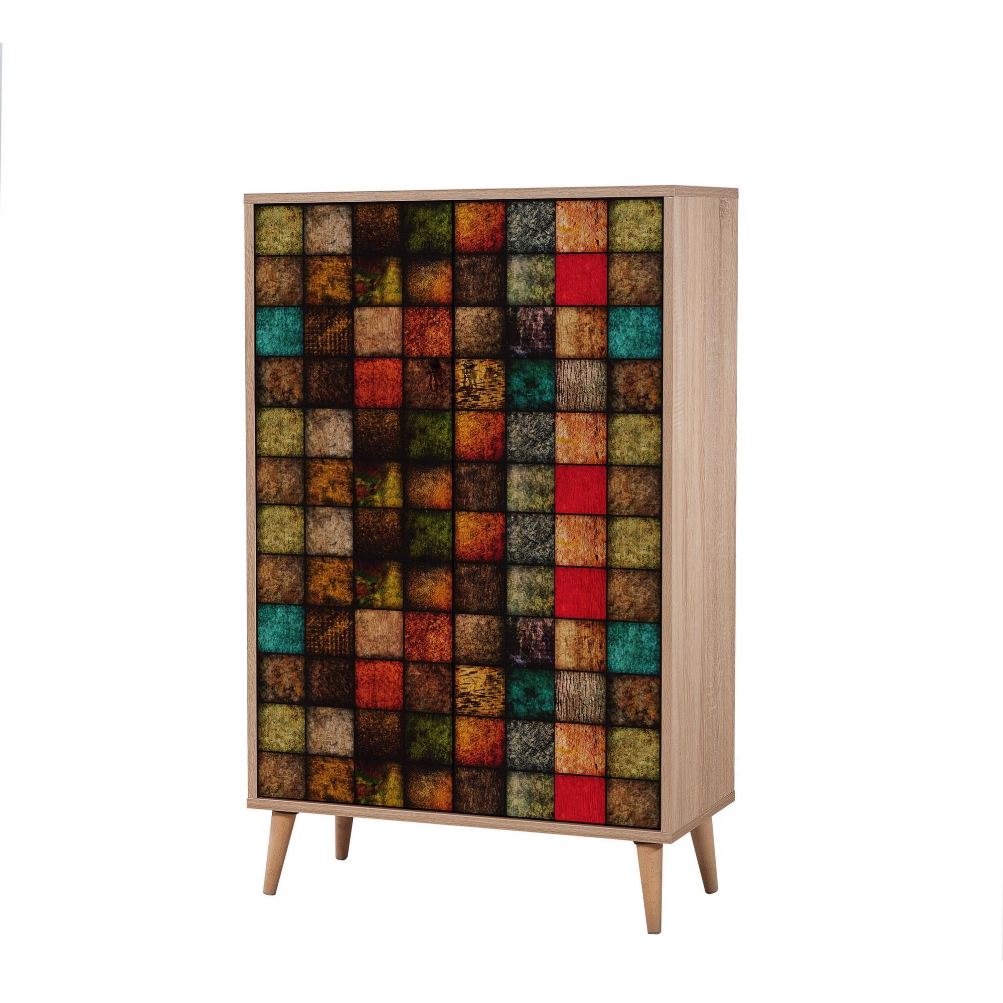 Homitis, Kommode + Sideboard, Aarya (80 x 127 x 36 cm)