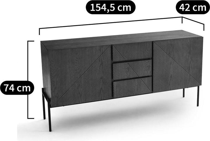 Image du produit La Redoute Interieurs Lodge (157 x 49 x 74 cm)