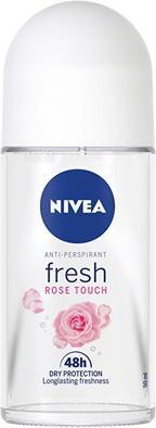 Produktbild NIVEA Ball Antiperspirant For Women Rose Touch 50 Ml (Roll-on, 50 ml)