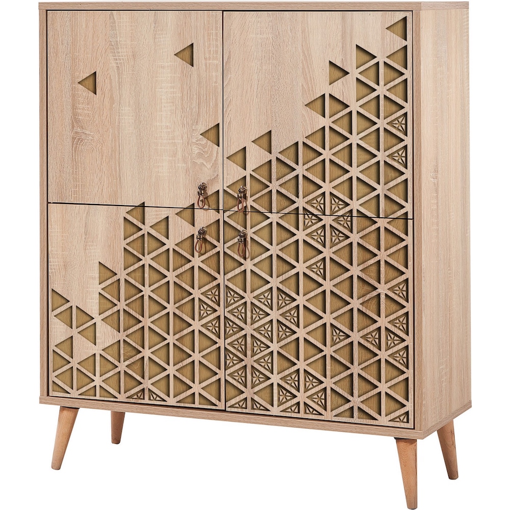 Hanah Home, Kommode + Sideboard, Naya (95 x 111 x 36 cm)