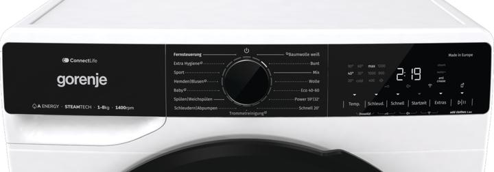 Produktbild Gorenje GORE Waschautomat (8 kg, Rechts)