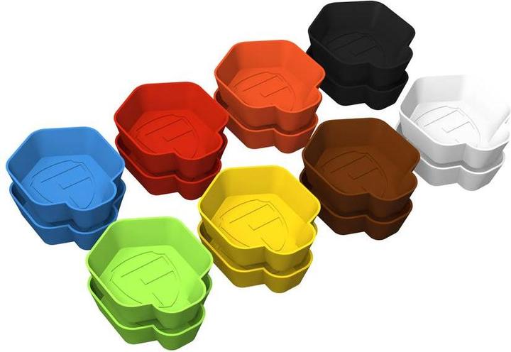 Produktbild Feldherr 3D14SET - 16er Set Token-Tray SHELL Mini (Kunststoff)