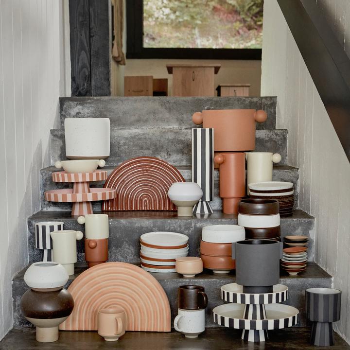 Actual product image OYOY Living Tray Toppu Tray Rose/Caramel