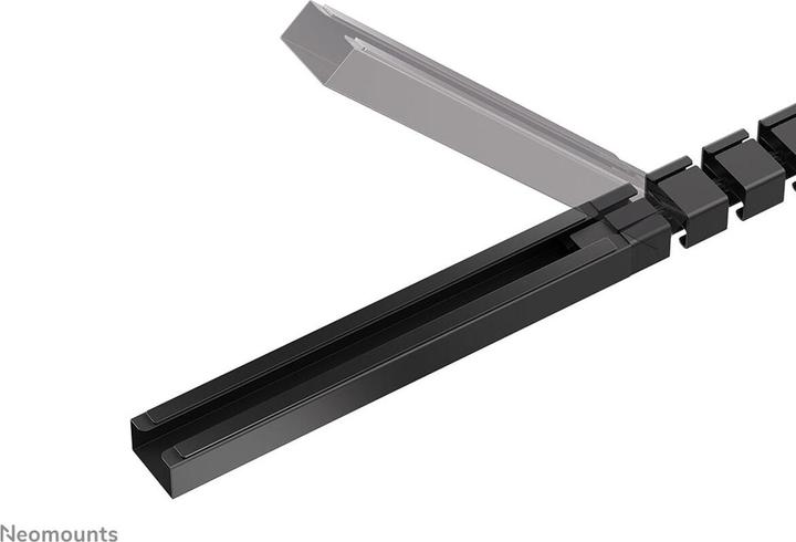 Produktbild Neomounts Kabelkanal flexibel schwarz/Schraubbefestigung (Kabelkanal, 3.30 cm)