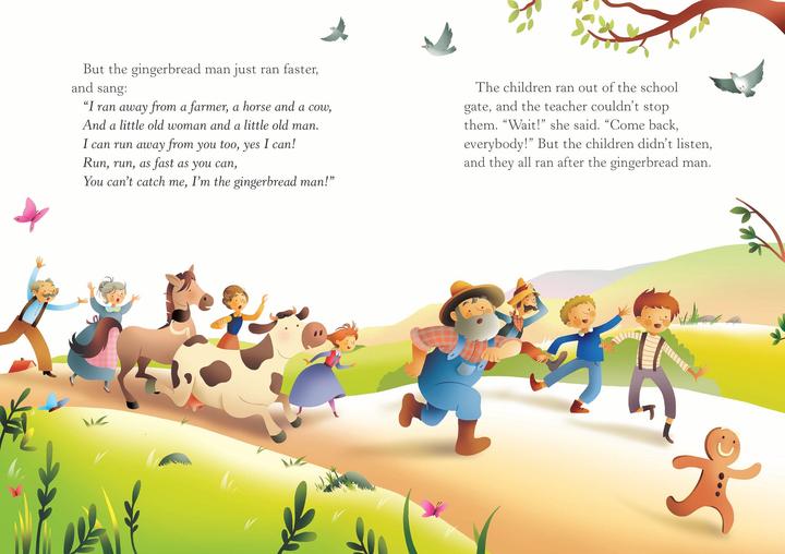 Produktbild Usborne English Readers Level 1: The Gingerbread Man (Englisch, Mairi Mackinnon, Raffaella Ligi, 2016)