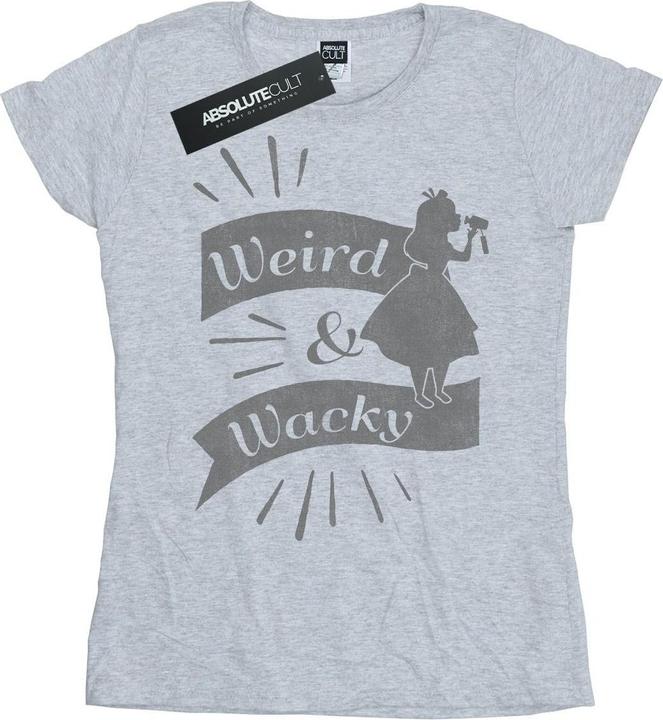 Image du produit Disney - T-shirt ALICE IN WONDERLAND WEIRD AND WACKY - Femme (S)