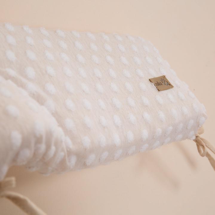 Actual product image Roba Nestchen passend für Babybetten 60x120cm oder 70x140 cm frosty almond