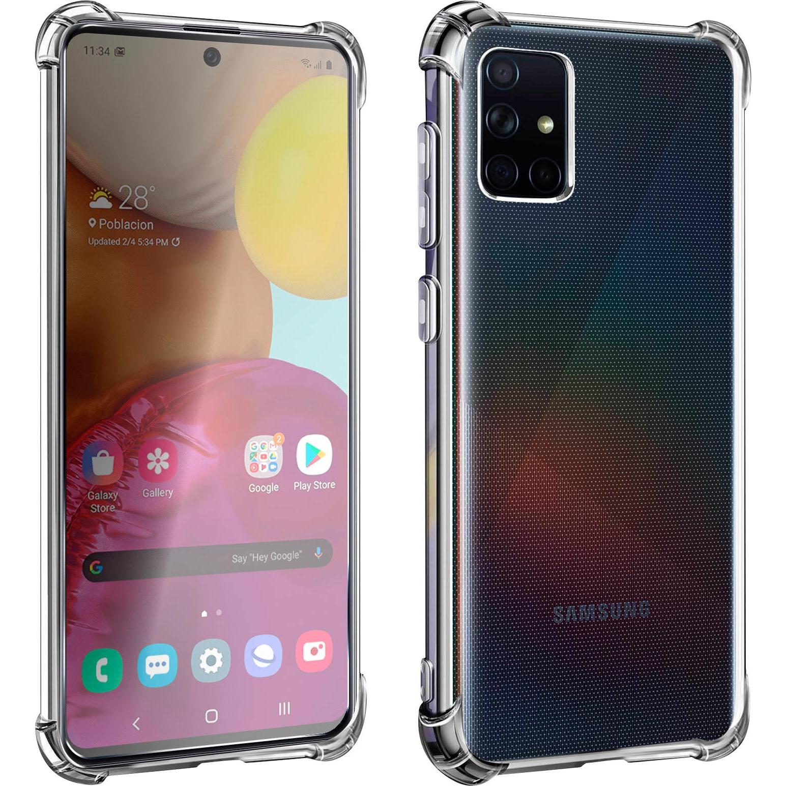 Thumbnail - Avizar Prems Series (Samsung Galaxy A71), Smartphone Hülle, Transparent