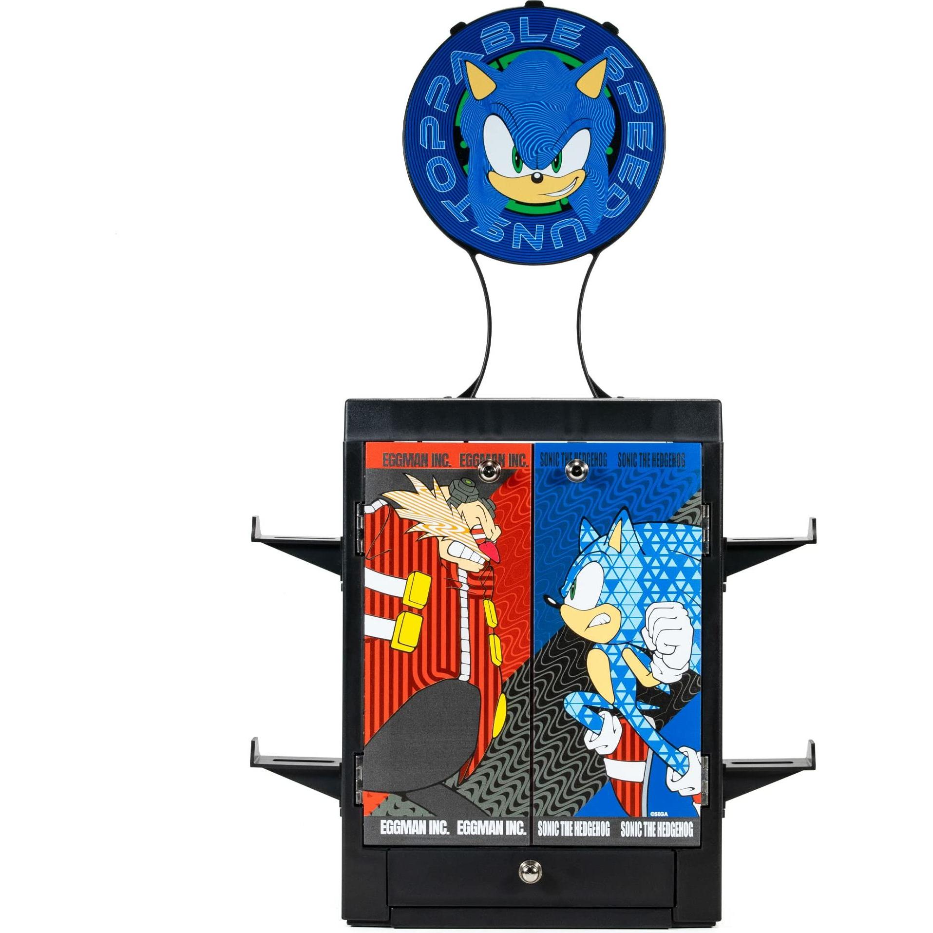 Thumbnail - Rubber Road Gaming Locker - Sonic (PS5), Gaming Controller Zubehör, Schwarz, Mehrfarbig