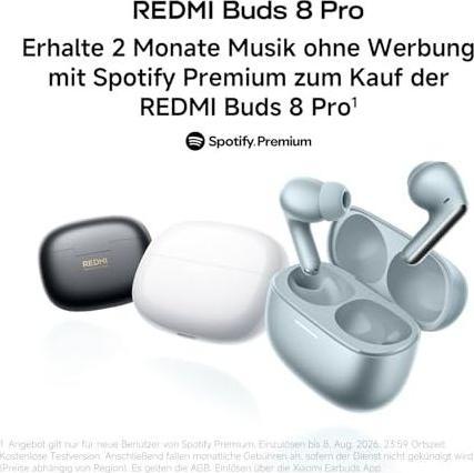 Actual product image Xiaomi Redmi Buds 8 Pro (ANC, 8.50 h, Wireless)